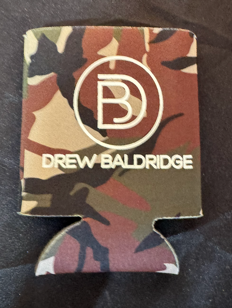 Drew Baldrige Koozie