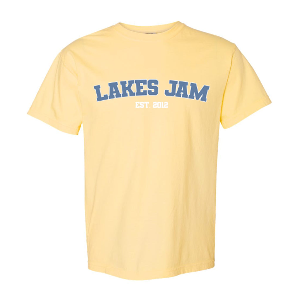 Lakes Jam Garment Dyed T-Shirt