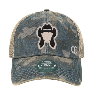 Terri Clark Camo Silhouette Hat